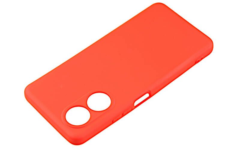 Etui silikonowe Tint do Oppo A58 4G czerwony zdjęcie 2