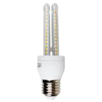 Żarówka LED U 2U E27 9W 840lm ciepła 3000K energooszczędna do salonu