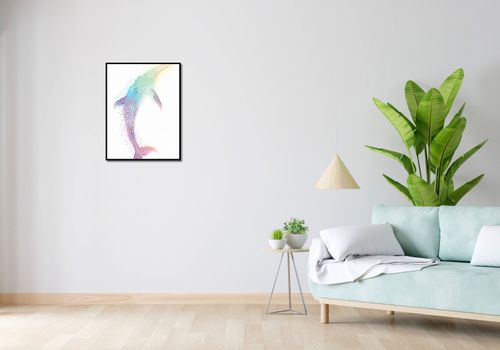 Plakat 50x65cm Spektrum Oceanu na Arena.pl