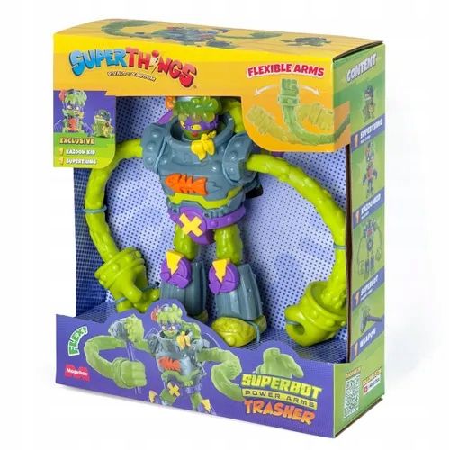 SuperThings TRASHER Superbot Power Arms Robot Super Zings zdjęcie 8