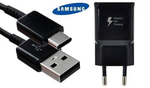 Oryg. Samsung Ładowarka USB FAST 2A + kabel type C na Arena.pl