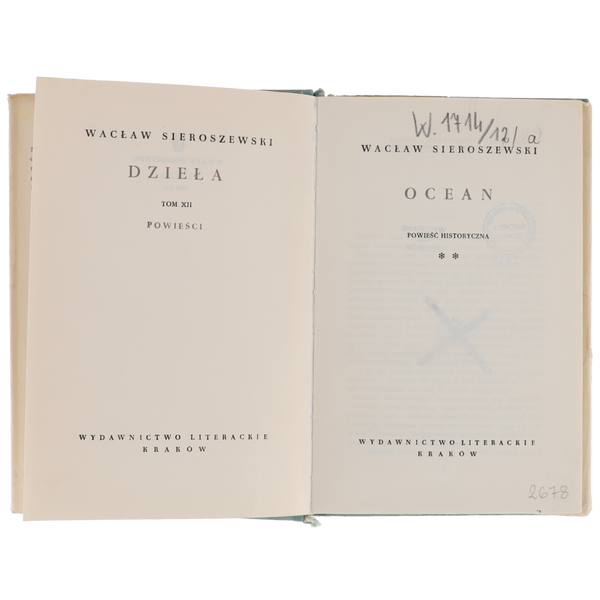 Wacław Sieroszewski Ocean Części I i II Dzieła1963 zdjęcie 8