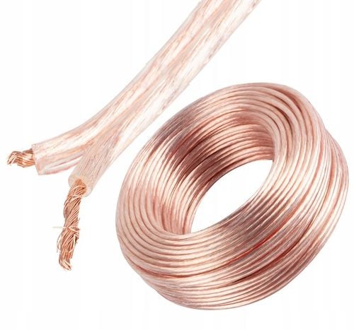 KABEL PRZEWÓD GŁOŚNIKOWY DWUŻYŁOWY CAR AUDIO HQ CCA 2x2,5MM 50M na Arena.pl