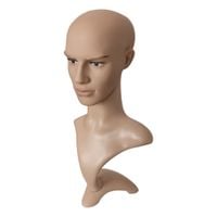 19252 Męski manekin wystawowy głowa ekspozycja