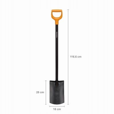 FISKARS Szpadel prosty SOLID 117cm 1003456 rączka D 131403 1066717 na Arena.pl