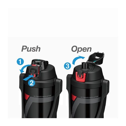 Termos nawadniający - czarny na Arena.pl