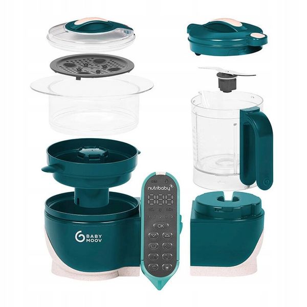BABYMOOV 6W1 ROBOT KUCHENNY DO GOTOWANIA ZDROWEJ POSIŁKÓW DLA DZIECI 500W zdjęcie 12