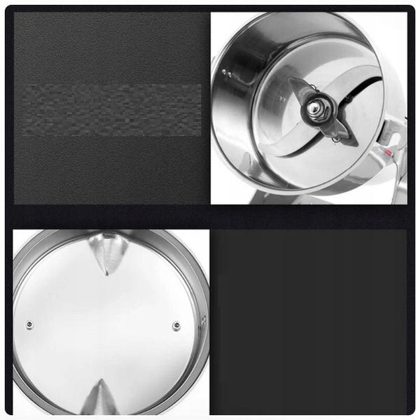 młynek do mielenia ziaren kawy przypraw zboża ziół elektryczny młyn 800g zdjęcie 12