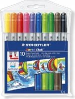 flamastry dwustronny  nc10 w etui 0006