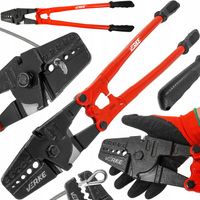 ZACISKARKA SZCZYPCE DO ZACISKANIA LIN LINEK TULEJEK NA LINKACH