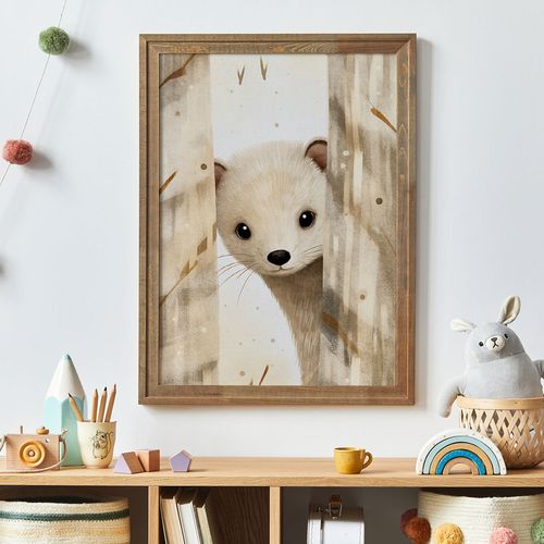 Plakat dla dziecka łasica 30x40 cm na Arena.pl