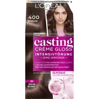 Farba do włosów bez amoniaku brąz nr 400 Loreal Casting