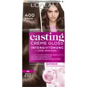 Farba do włosów bez amoniaku brąz nr 400 Loreal Casting