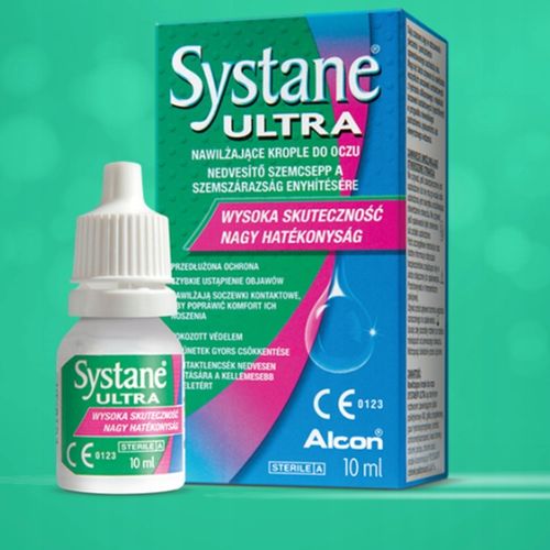 SYSTANE ULTRA Nawilżające krople do oczu, do soczewek 10 ml na Arena.pl