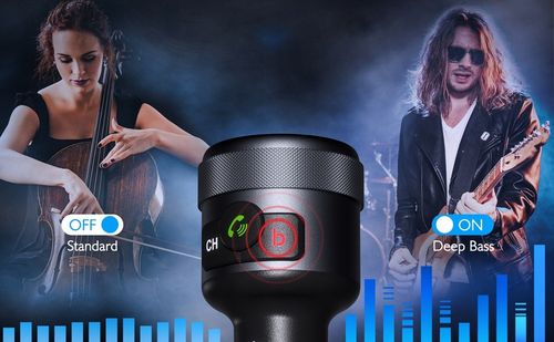 TRANSMITER FM BLUETOOTH 5.1 USB SZYBKA ŁADOWARKA QC 18W/PD 24W 12/24V BASS na Arena.pl