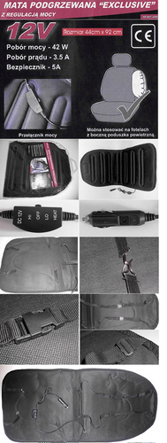 Podgrzewace fotele do samochodu na Arena.pl