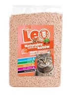 Żwirek do kuwety dla kotów Leo Brzoskwiniowy Tofu Deluxe