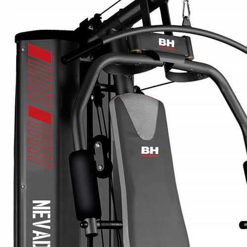 Atlas treningowy do ćwiczeń Nevada Plus Black BH Fitness + Mata pod sprzęt na Arena.pl