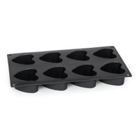 Forma na 8 mini muffinek w kształcie serca STARFLEX Patisse