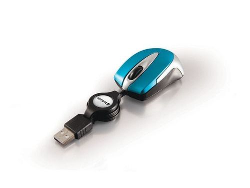 Verbatim Mysz  Travel niebieska USB na Arena.pl