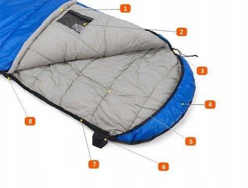 ŚPIWÓR FJORD NANSEN FLORO PROSTY Z KAPTUREM POKROWIEC na Arena.pl