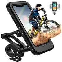 UCHWYT ROWEROWY NA KIEROWNICE NA TELEFON STABILNY Moc na Telefon do
