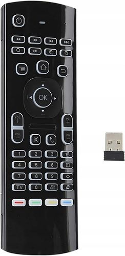 PILOT KLAWIATURA MYSZKA SMART TV MX3 BEZPRZEWODOWY na Arena.pl