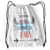 Plecak Dla Lary Sportowy Szkolny Worek Torba Z Nadrukiem Ze Zdjęciem