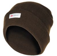 CZAPKA WŁÓKNA  3M Thinsulate brown