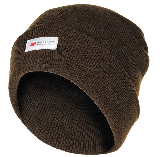 CZAPKA WŁÓKNA  3M Thinsulate brown zdjęcie 1