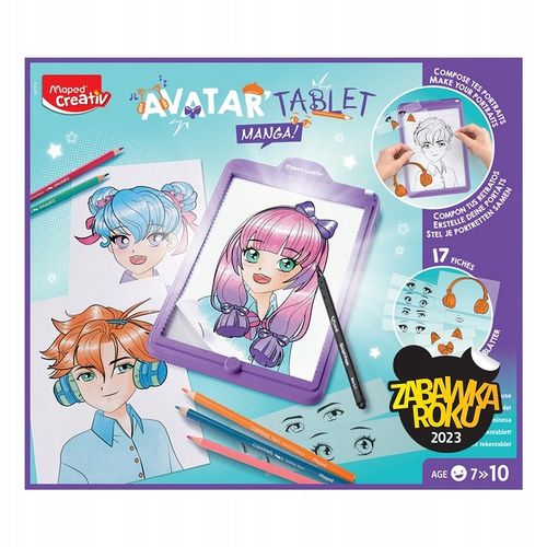Tablica Podświetlana AWATAR MANGA Zabawka Roku 2023 + flamastry GRATIS na Arena.pl