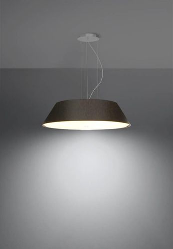 LAMPA wisząca SL.0766 abażurowa OPRAWA zwis okrągły czarny na Arena.pl