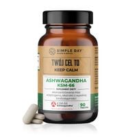 Twój cel to! Naturalne wsparcie z Ashwagandha KSM-66 - 90 tabletek