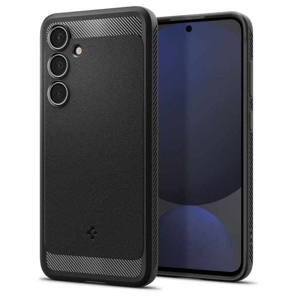 SPIGEN RUGGED ARMOR GALAXY S24 FE MATTE BLACK zdjęcie 1