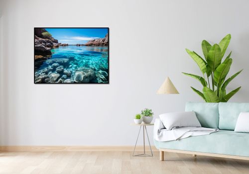 Plakat 100x75cm Krystaliczna Woda na Arena.pl