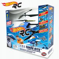 Hot Wheels Shark Bite Helikopter zdalnie sterowany