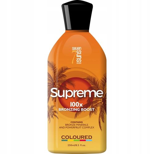 7SUNS SUPREME 100 X MOCNY BRONZER DO OPALANIA ! na Arena.pl