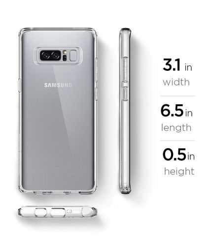 SPIGEN ULTRA HYBRID GALAXY NOTE 8 CRYSTAL CLEAR na Arena.pl