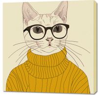 Obraz 90x90cm Intelektualista