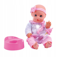Lalka Bambolina siusiająca z nocnikiem i butelką SMILY PLAY