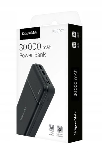 Power Bank 30000Mah Kruger&Matz Usb-C 2Xusb 5V na Arena.pl