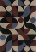 Dywan Deco Blue Copper 160x230 Art deco
