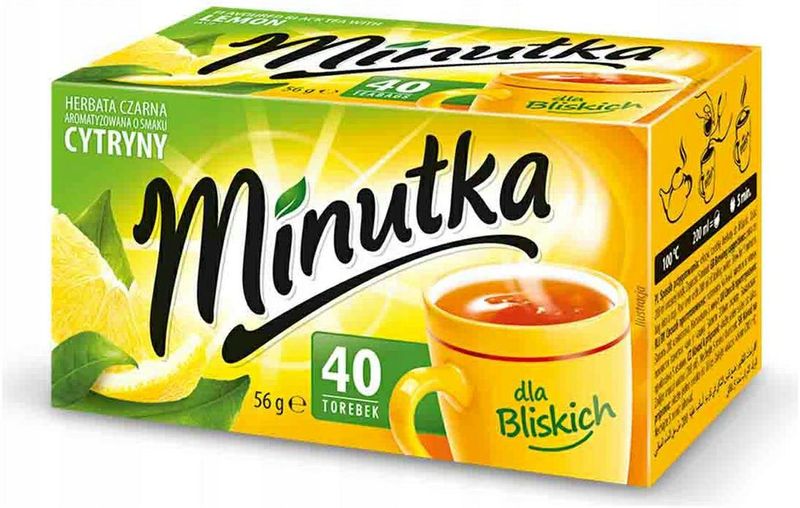 MOKATE HERBATA MINUTKA CYTRYNOWA EXPRESOWA 40TB zdjęcie 1