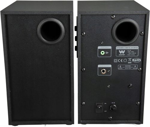Woxter Dynamic Line 2.0 głośnik stereo RCA, kontrola basów DL-410 Black HIT na Arena.pl