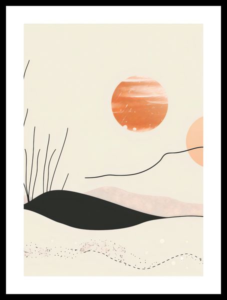 Plakat 64x90cm Miękkie Wzgórze zdjęcie 3