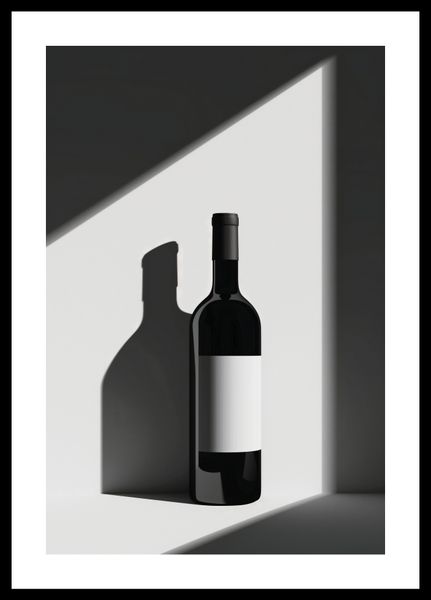 Plakat 30x45cm Butla Wina zdjęcie 3