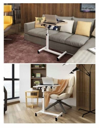 Stolik BIURKO na kółkach pod laptopa (E020) na Arena.pl