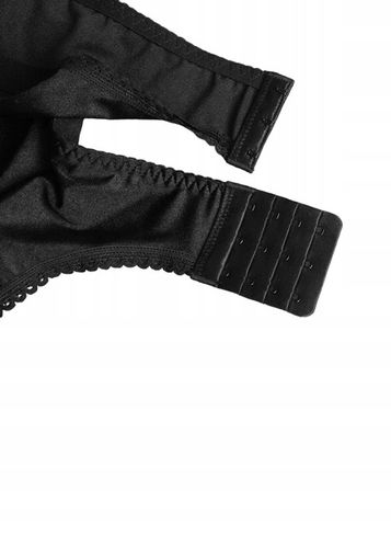 Pas do Pończoch Nylonowych Czarny Charmzi Nicole Vintage Retro S/M na Arena.pl