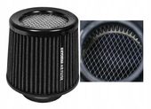 Sportowy Filtr Powietrza Stożkowy Czarny 3 Cale 76Mm Uniwersalny