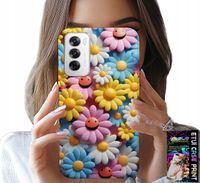 ETUI DO OPPO RENO12 5G - KOLOROWE KWIATKI, STOKROTKI FUTERAŁ CASE